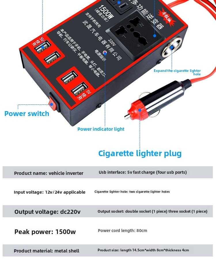 مبدل-برق-خودرو-و-فضای-باز-۱۵۰۰-وات-با-۴-پورت-usb (11)