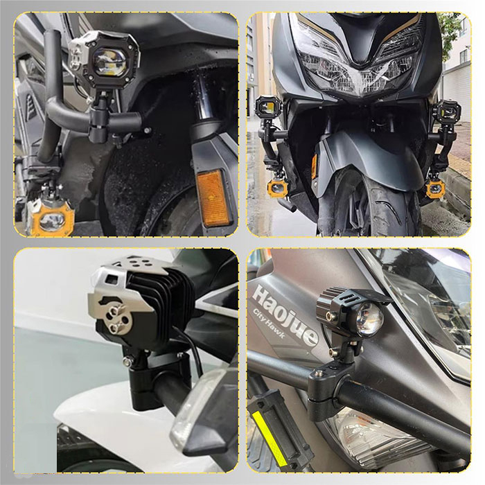 پایه پرژکتور موتورسیکلت مدل تک مفصل مستطیلی (1)